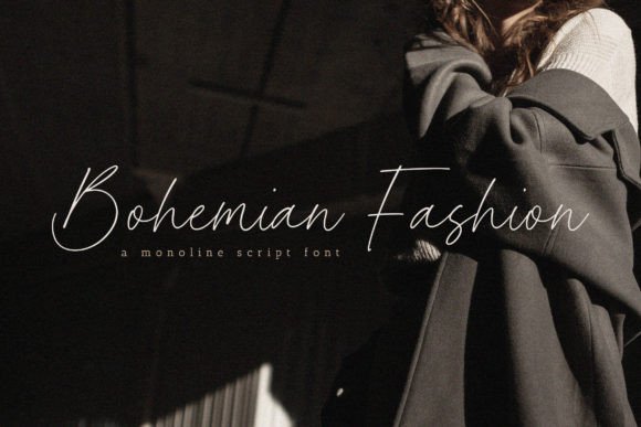 Bohemian Fashion: A Handwritten Script Font for Authentic Design