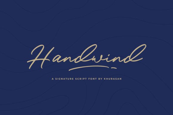 Handwind: Elevate Your Designs with Modern Script Typography