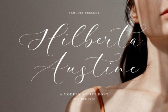 Hilberta Austine: The Modern Script Font for Elegant Design
