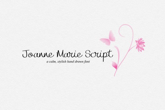 Joanne Marie Script: Elevating Design with Handwritten Elegance