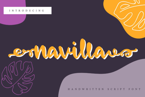 Navilla: Elevating Designs with Elegant Script Typography