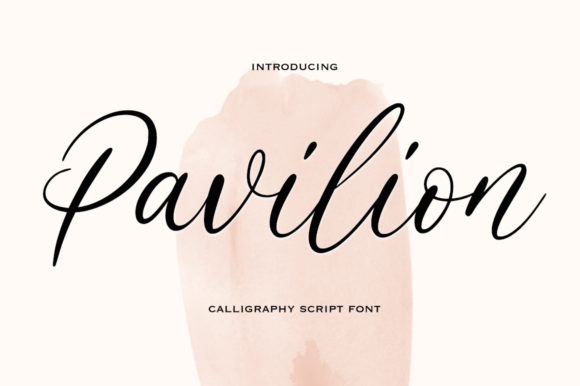 Pavilion Script: Elevating Modern Design with Elegant Typography