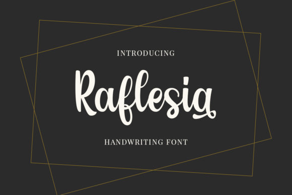 Raflesia: Elegant Script for Modern Design