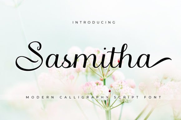 Sasmitha: The Modern Script Font for Elegant Design