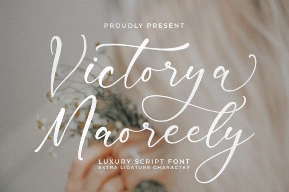 Victorya Maoreely: Elevating Luxury Design with Script Typography